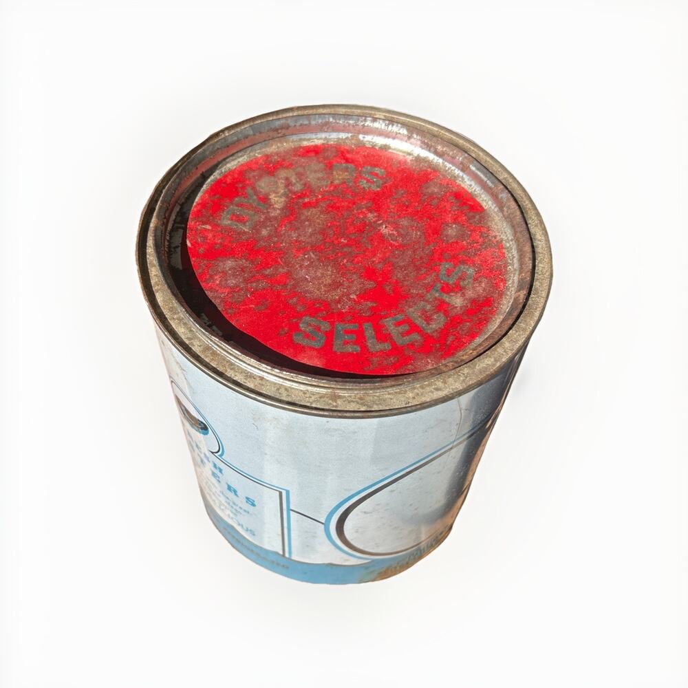 Vintage Fresh Oyster Tin/Can One Gal Lottsburg, Va 2250 Nautical With Lid - Picture 6 of 8